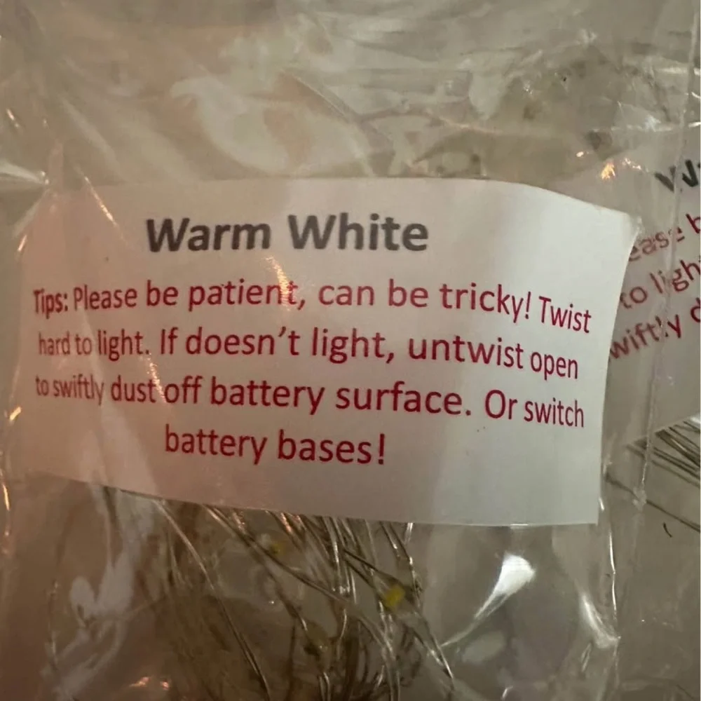 Submersible Fairy Lights - Warm White